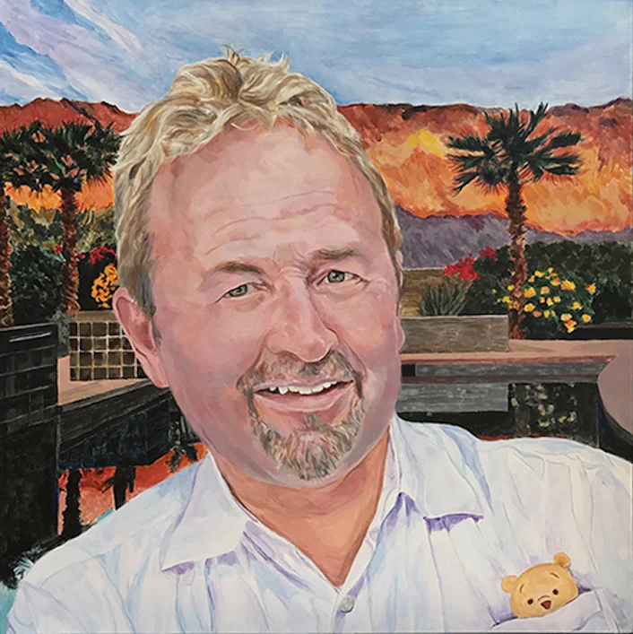 Paul, Palm Springs and Pooh Bear