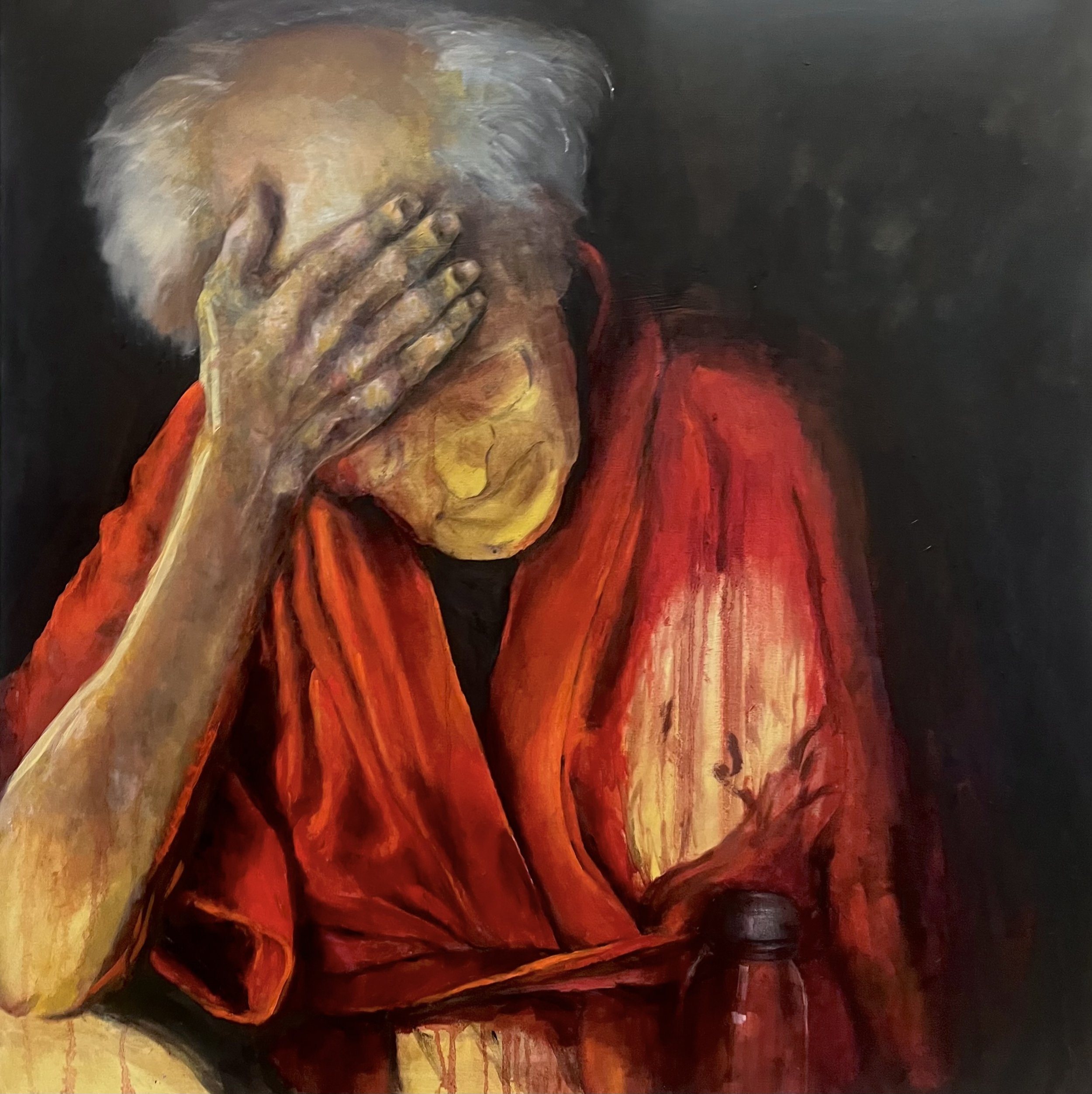 Benard, Oil on Canvas, 36X36 inches.JPEG