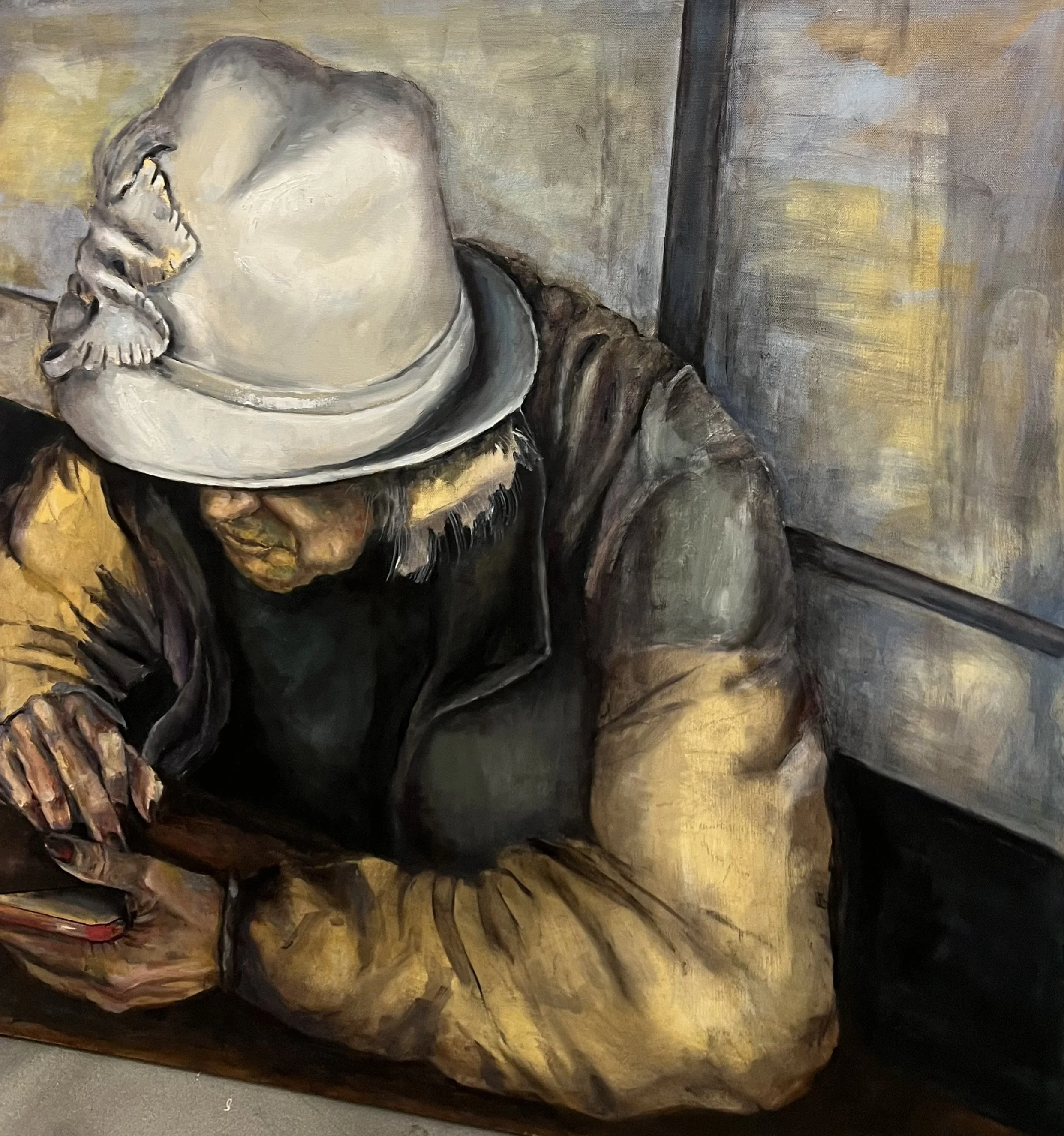 Candy Crush, Oil on Canvas, 36X36 inches.jpeg