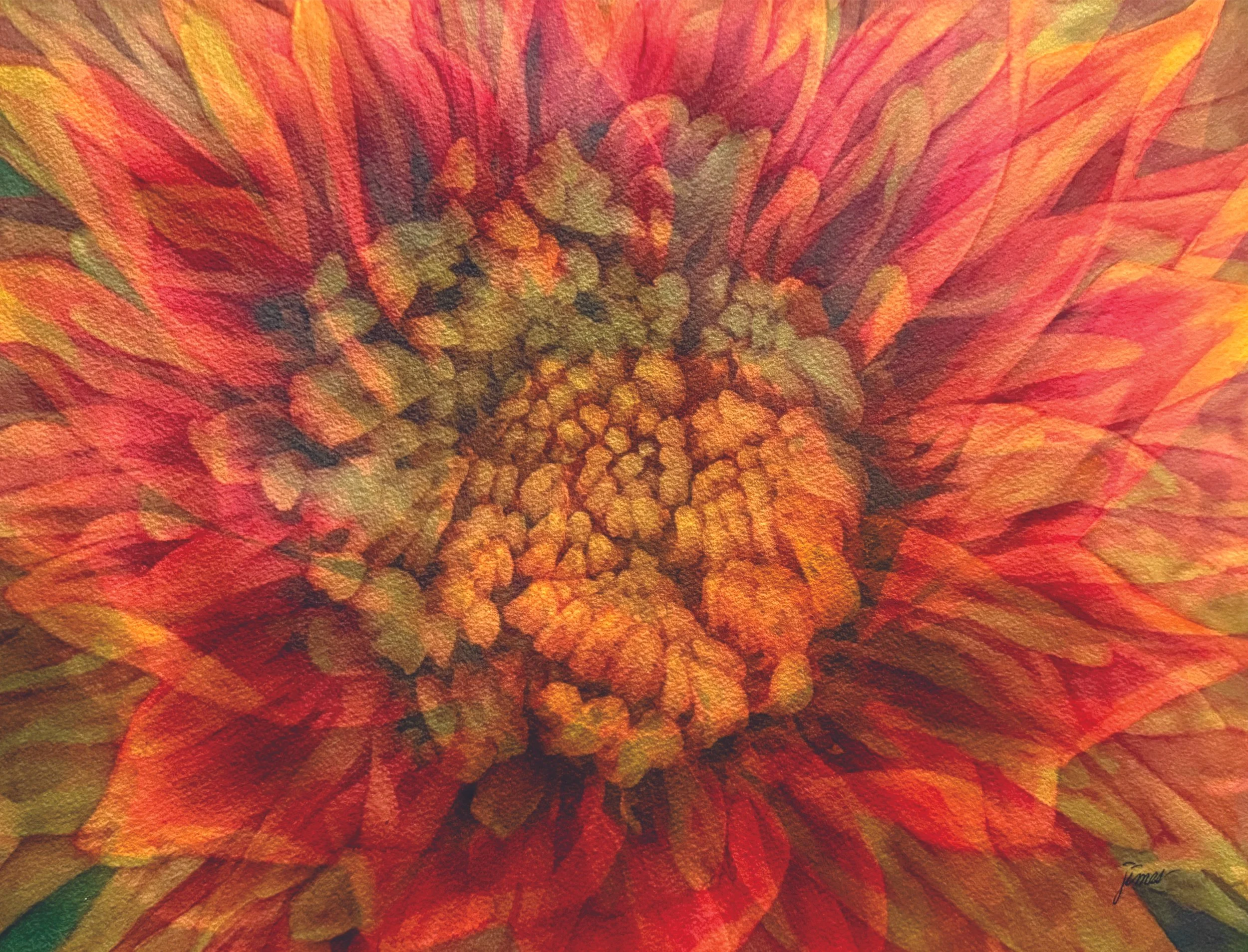 Treasure flower - unframed.jpg