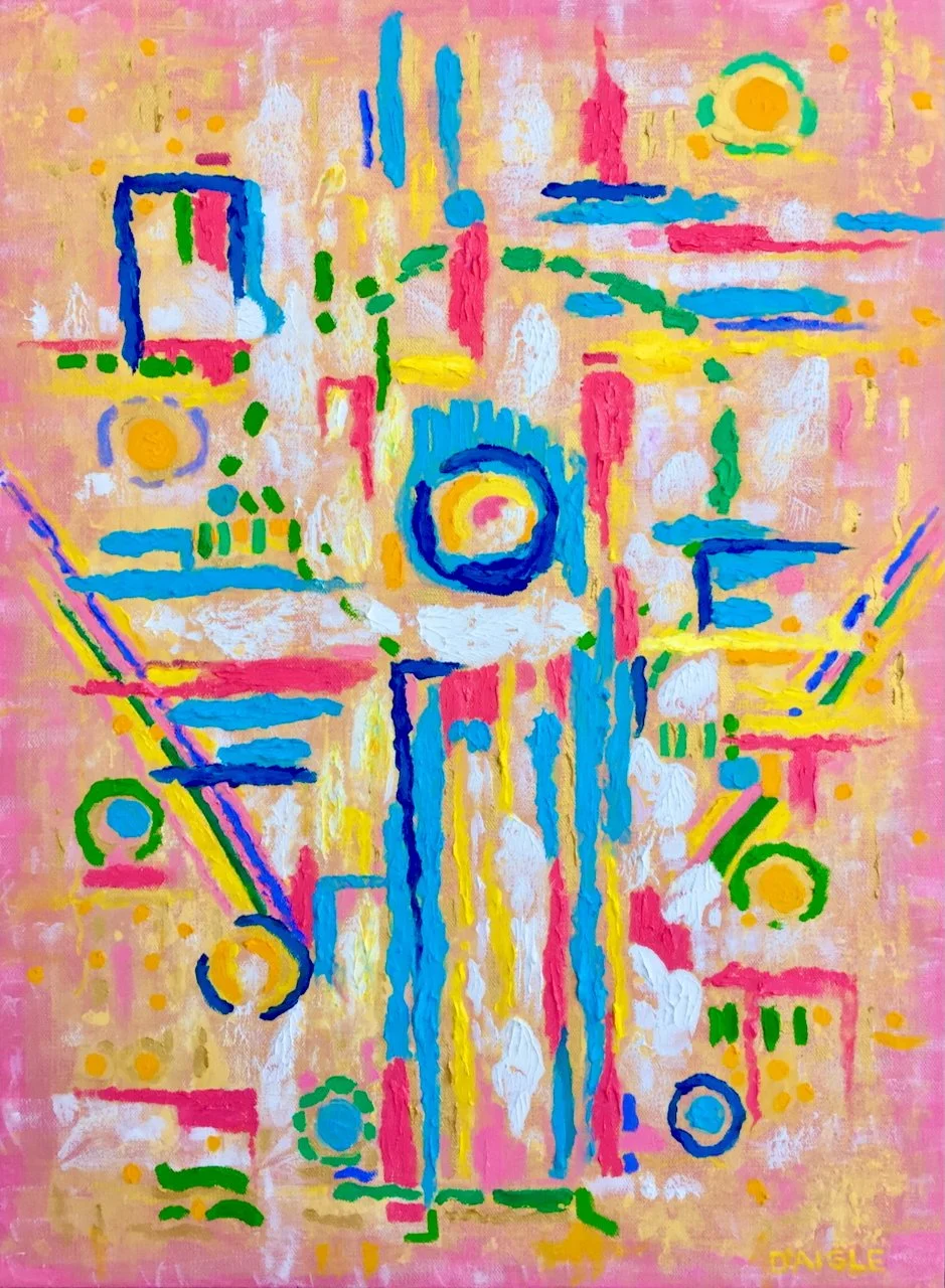 Pleasant Thoughts of You by Charlotte Daigle, oil, 24x18.jpeg