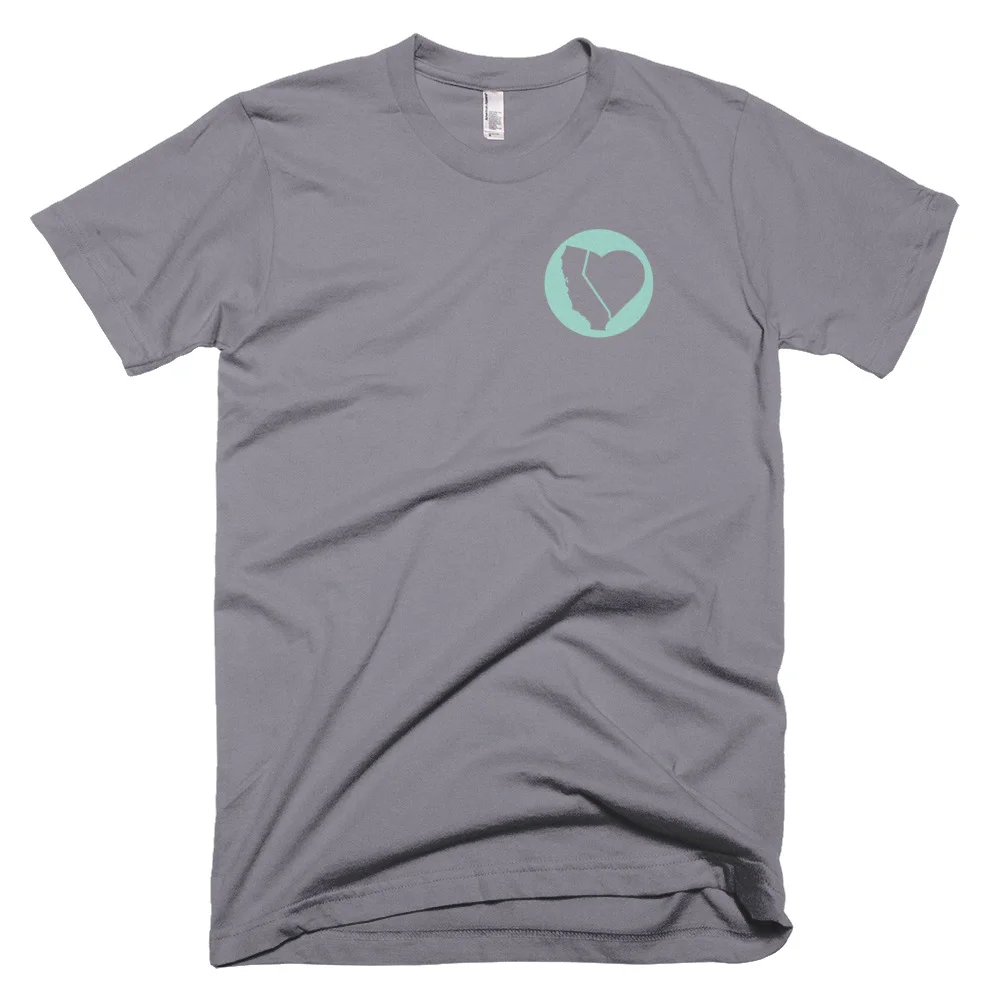 Simple Logo Tee- Ash