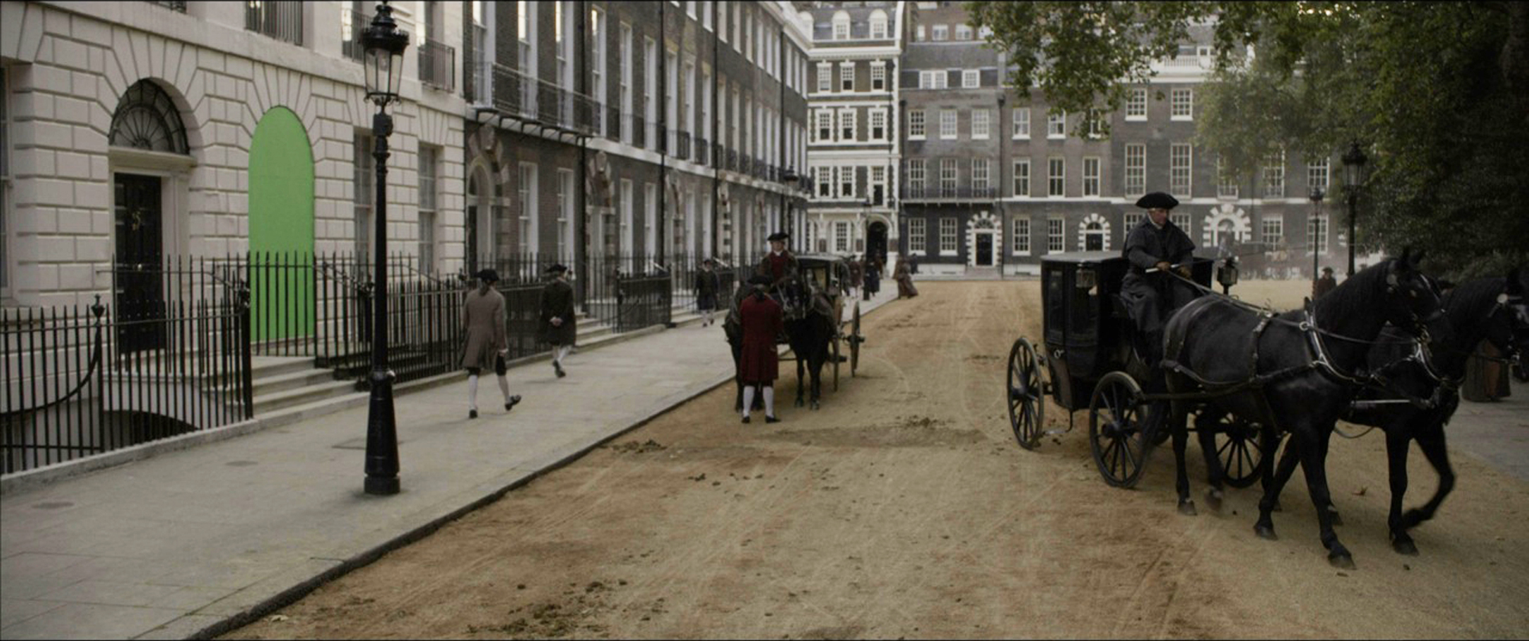 The Mansfield home on Bloomsbury Square.