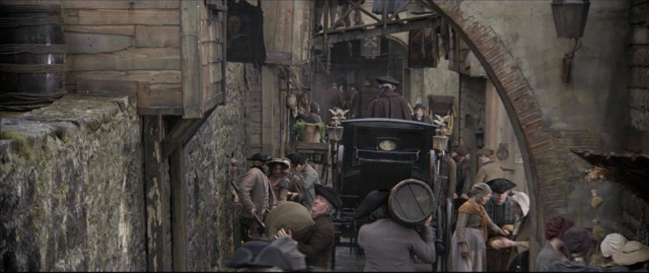 London street scene.