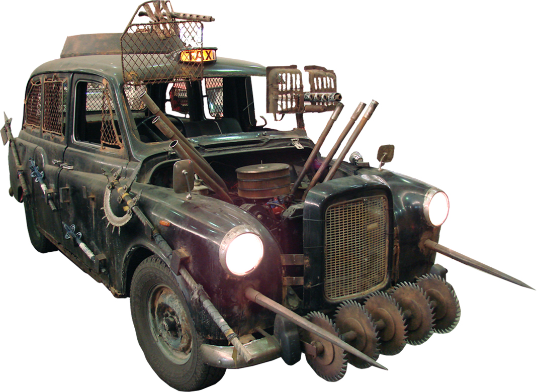Marauder taxi converted into Battle-cab!