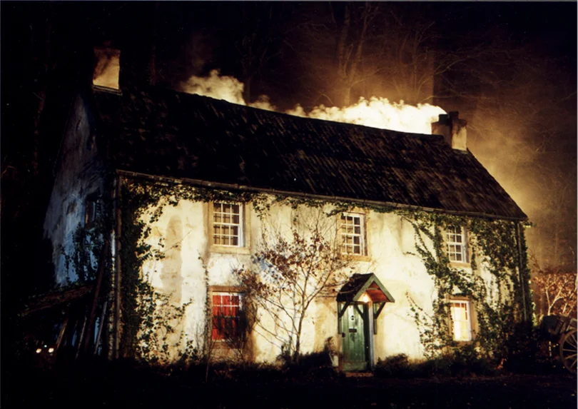 Actual house set