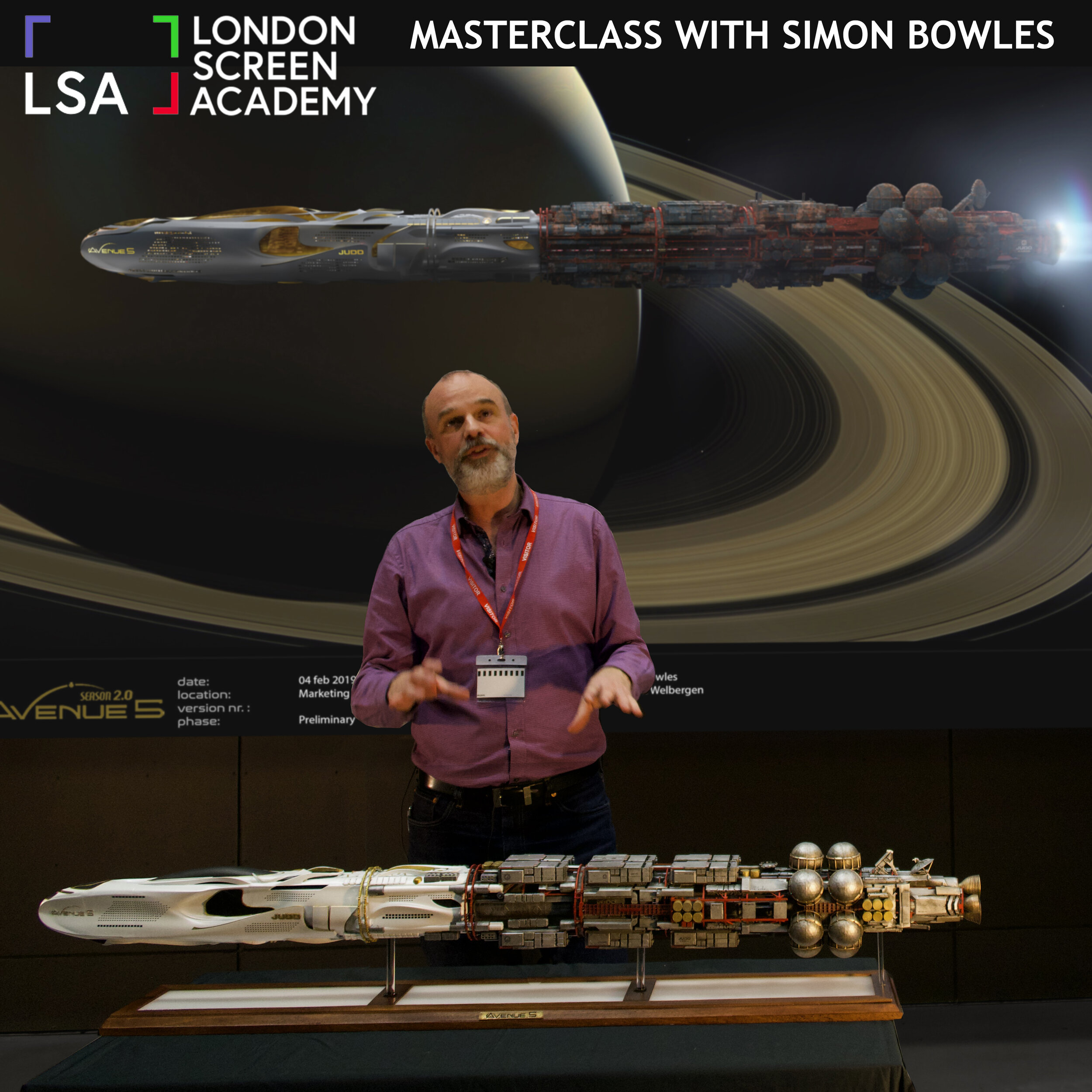 MASTERCLASS LECTURE AT LONDON SCREEN ACADEMY