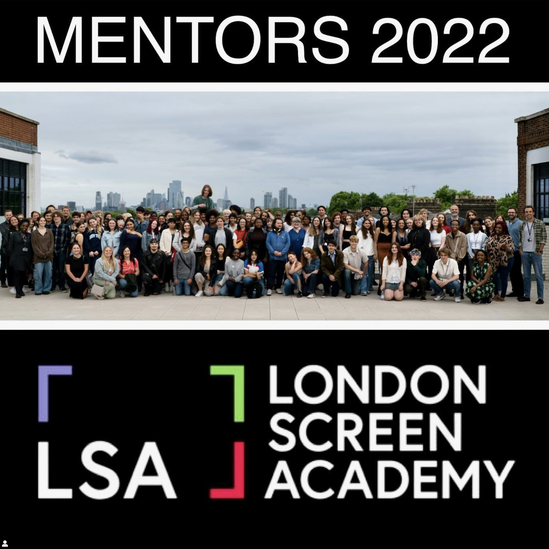 VERY PROUD TO BE MENTOR AT LONDON SCREEN ACADEMY