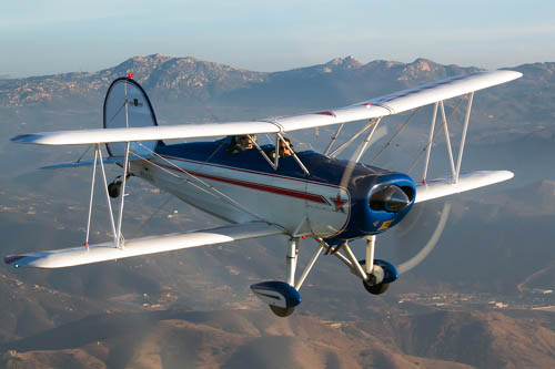 Great Lakes Biplane, replica of a 1933 era biplane trainer.