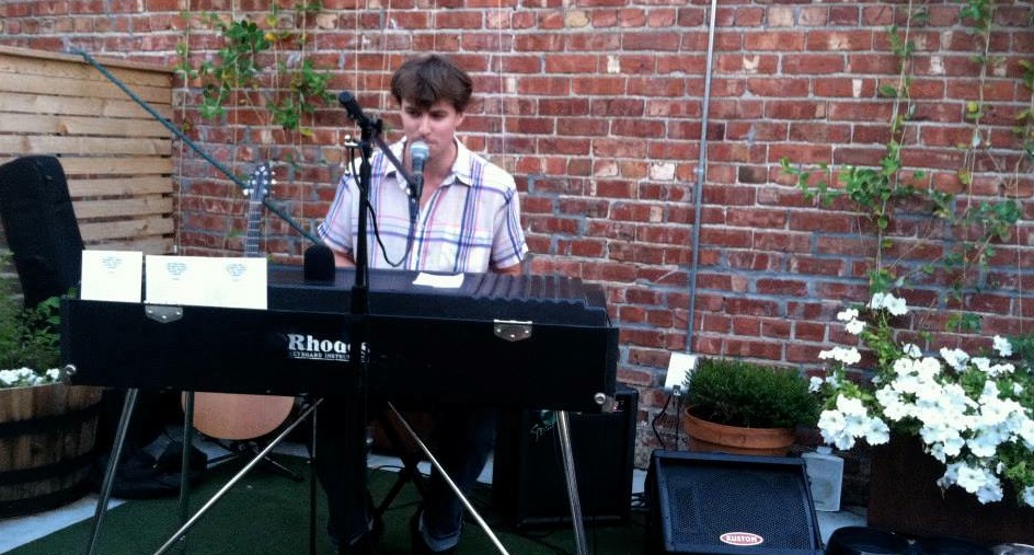 me performing at one of Benson's new pubs/microbreweries, the Benson Brewery. 