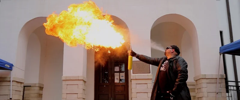 FireMax, the 2017 Oxford Film Festival community film used OxFilm Society equipment and crew members!