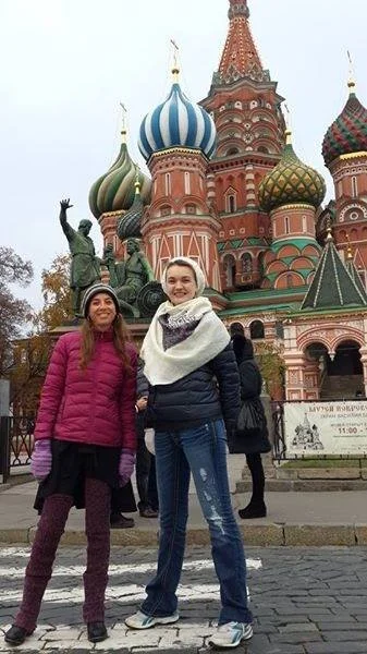 St Basils Church W my guide Tine
