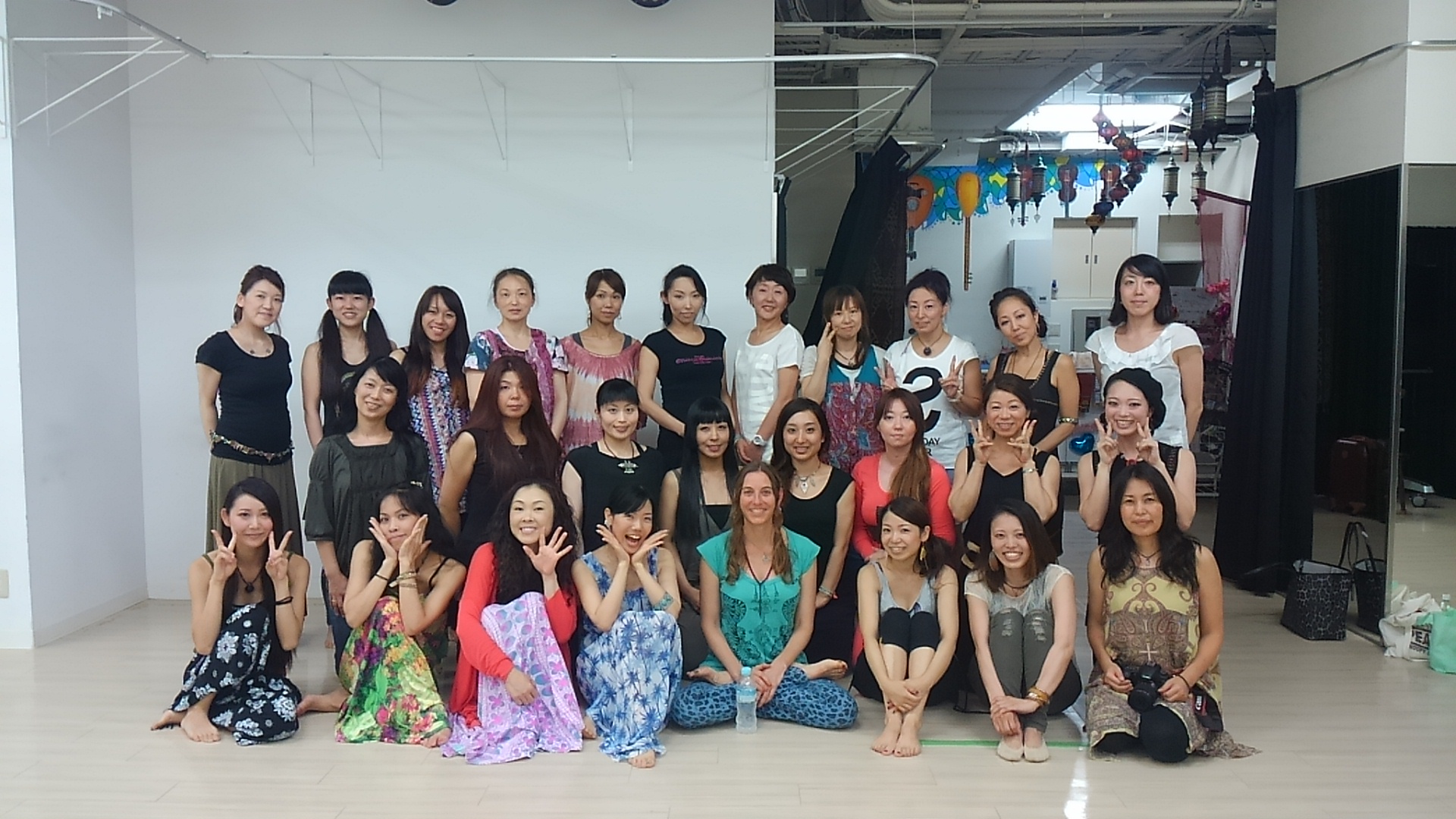 Rhythm for dancers workshop in Osaka, 2015