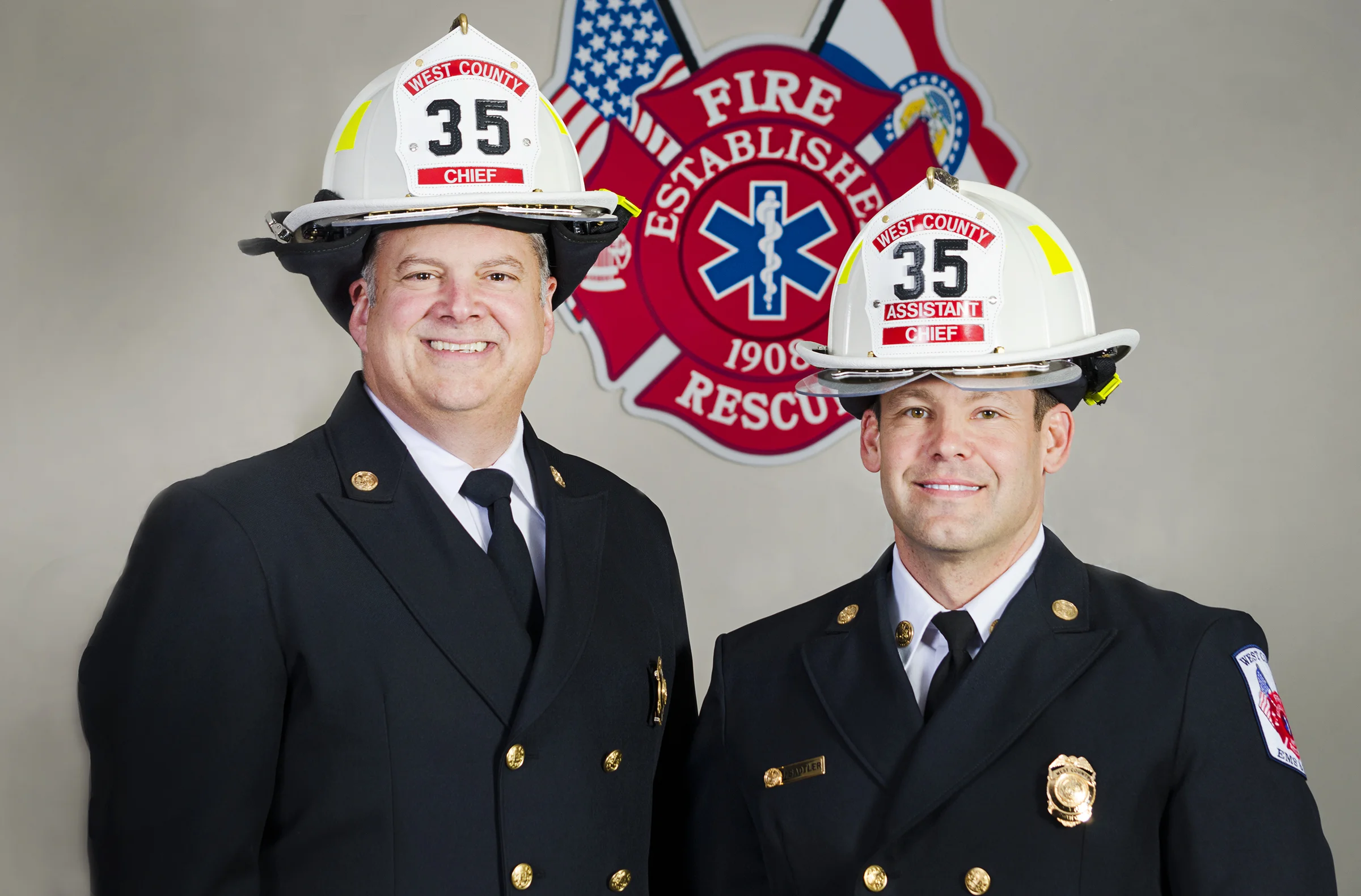 Portraits for West County Fire Department