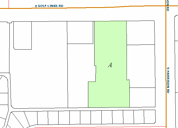  Same setup - Parcel A has two points of access 