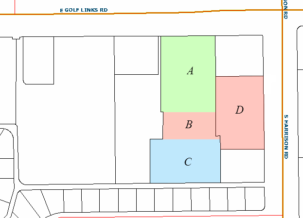 The owner of Parcel B purchases adjacent property, Parcel D, giving Parcel B access through Parcel D to South Harrison Road 