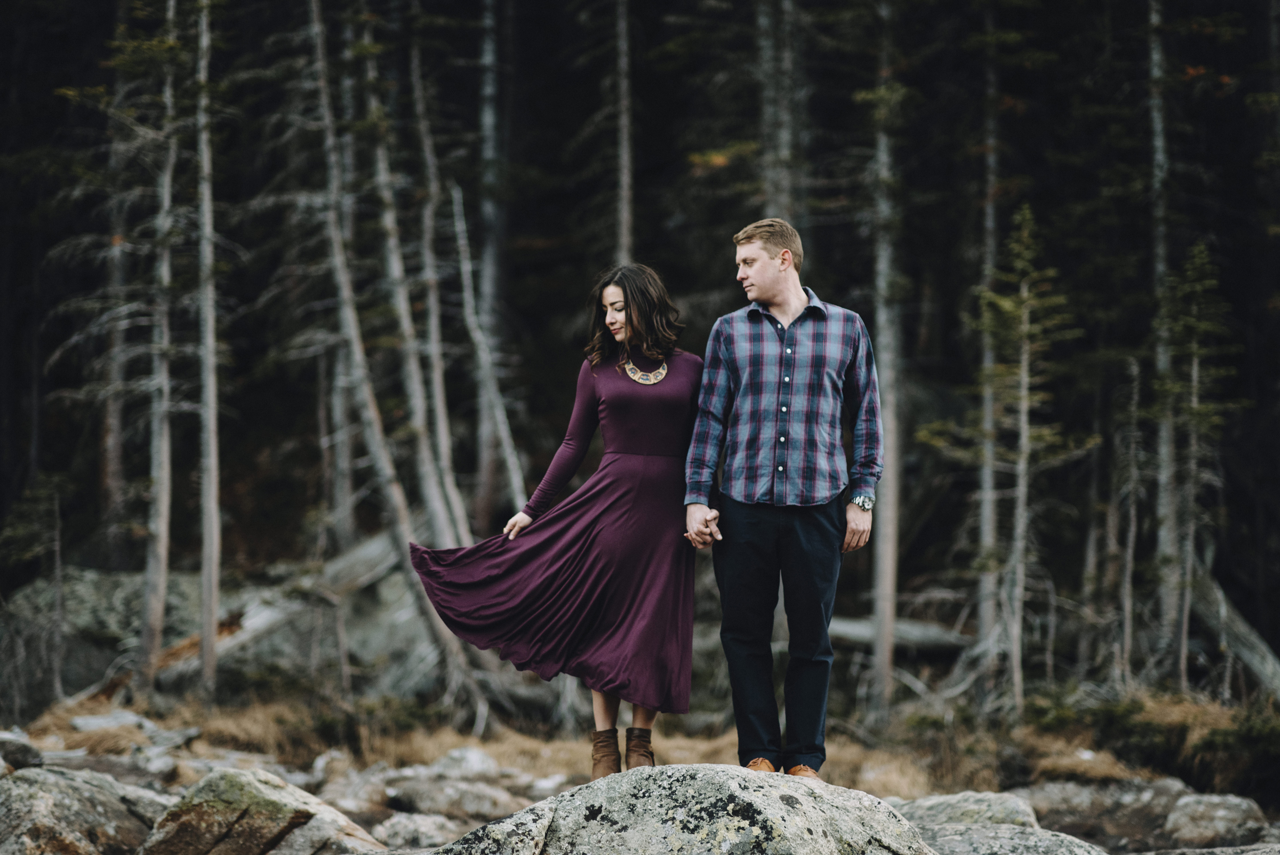 Rocky Mountain National Park Colorado Adventure Engagement Photographer40.jpg