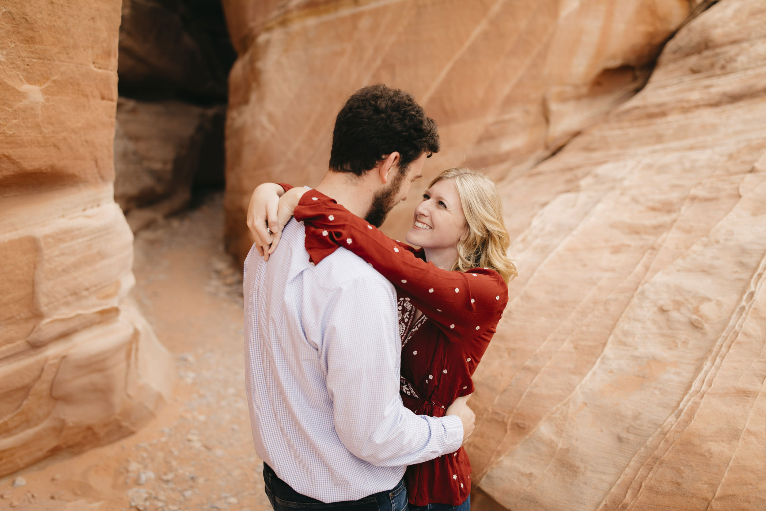 Valley of Fire Adventure Couples Photography Session by Nevada Destination Elopement Photographer Colby and Jess