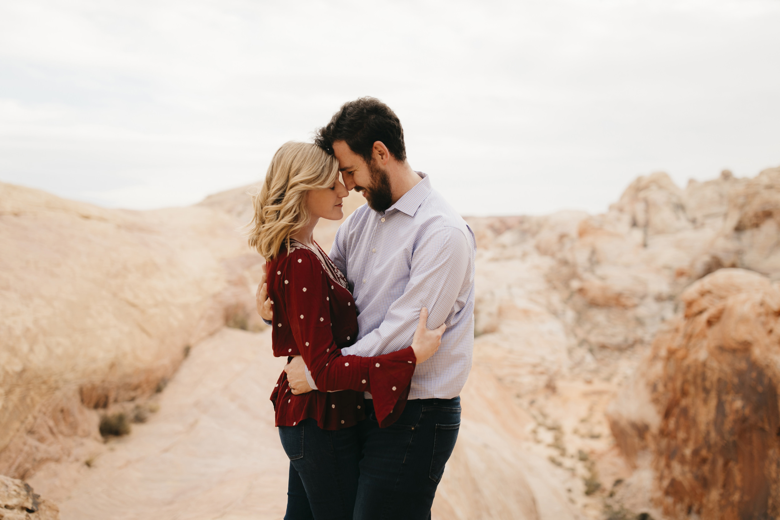 Valley of Fire Adventure Couples Photography Session by Nevada Destination Elopement Photographer Colby and Jess
