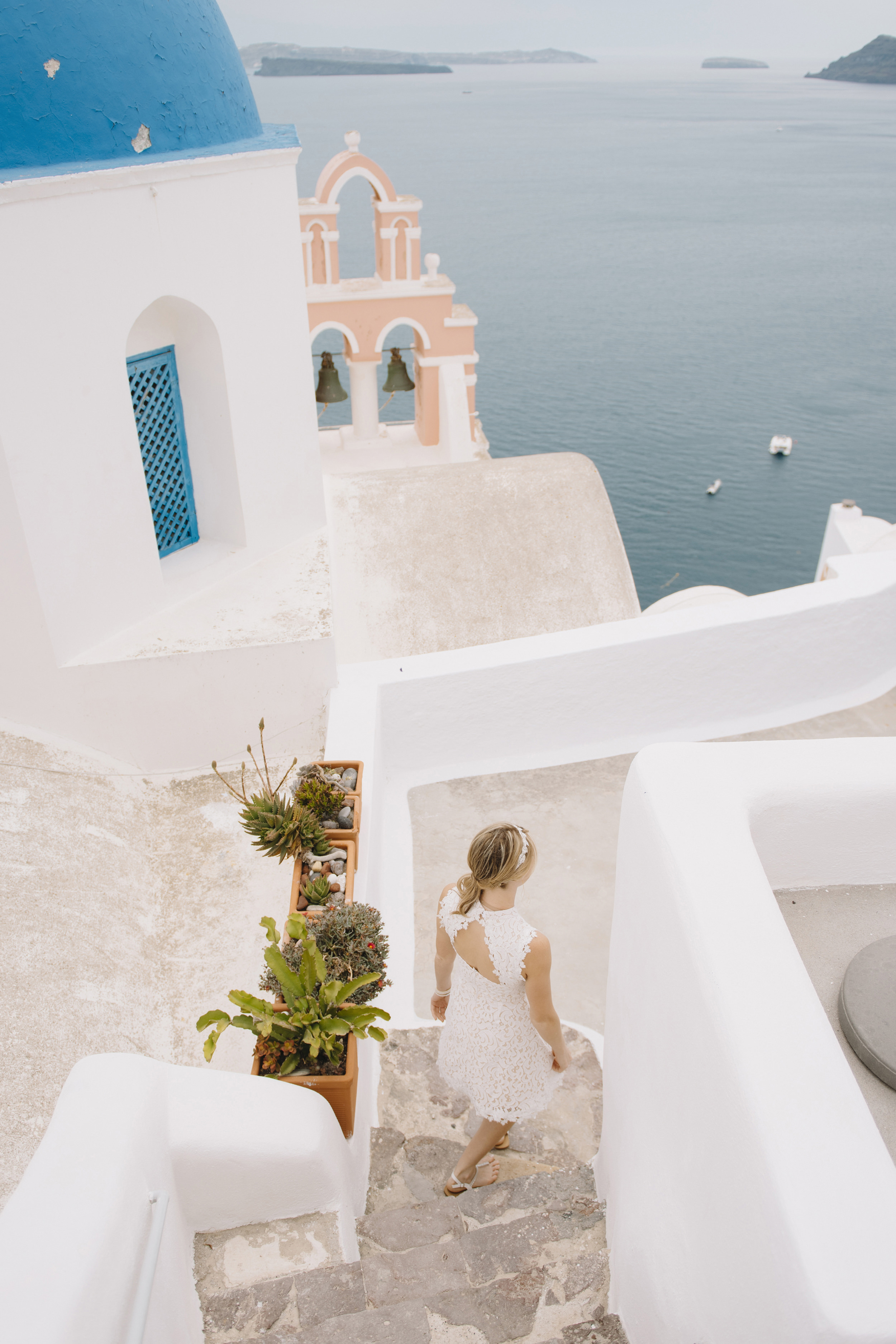 Oia Santorini Greece Destination Elopement Wedding Photographer Colby and Jess