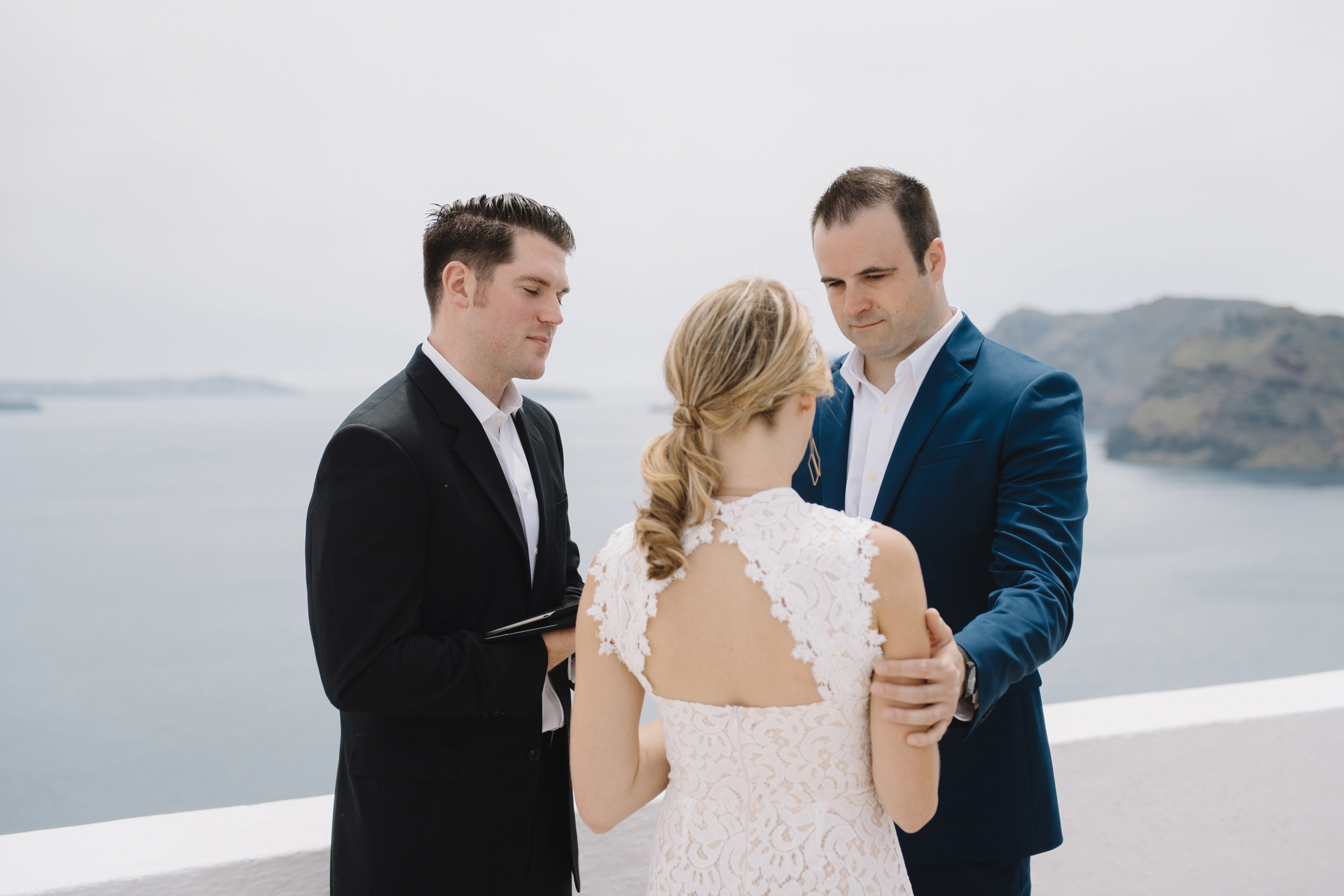 Oia Santorini Greece Destination Elopement Wedding Photographer Colby and Jess