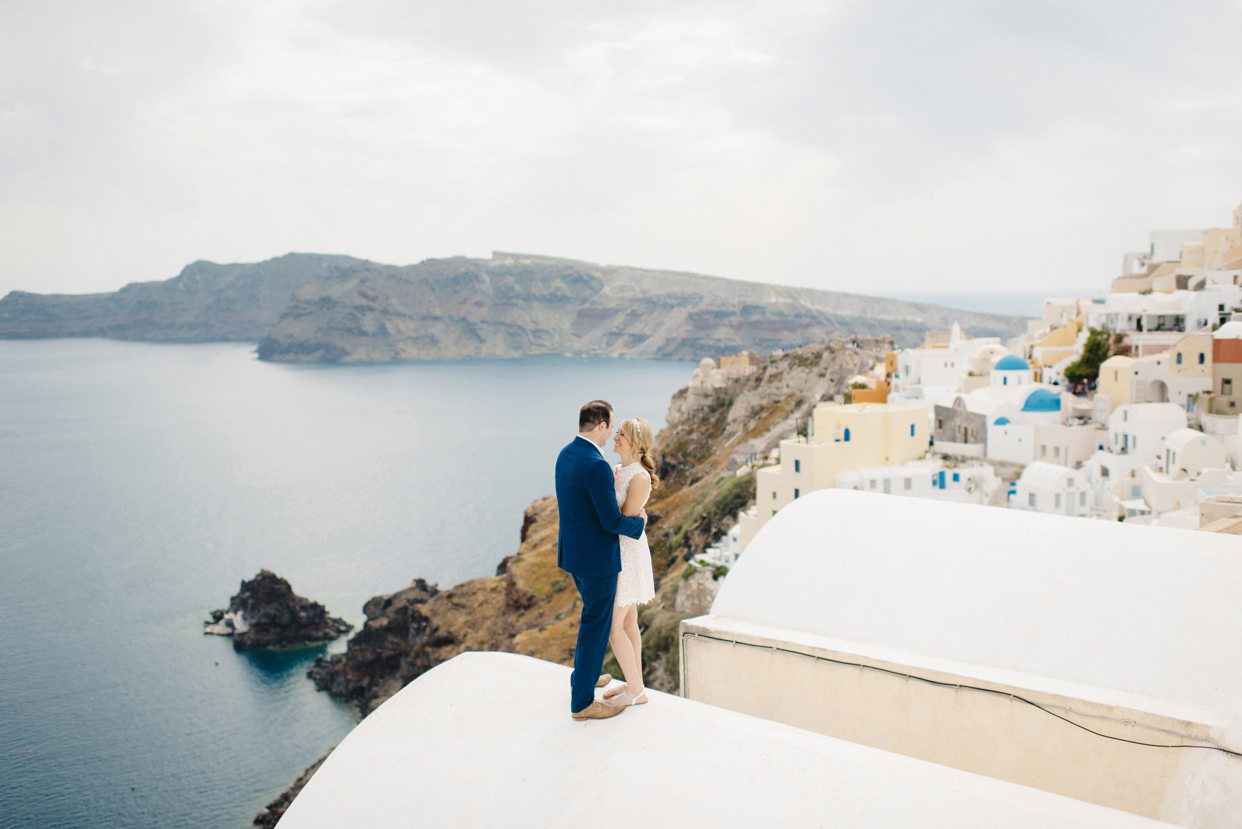 Oia Santorini Greece Destination Elopement Wedding Photographer Colby and Jess