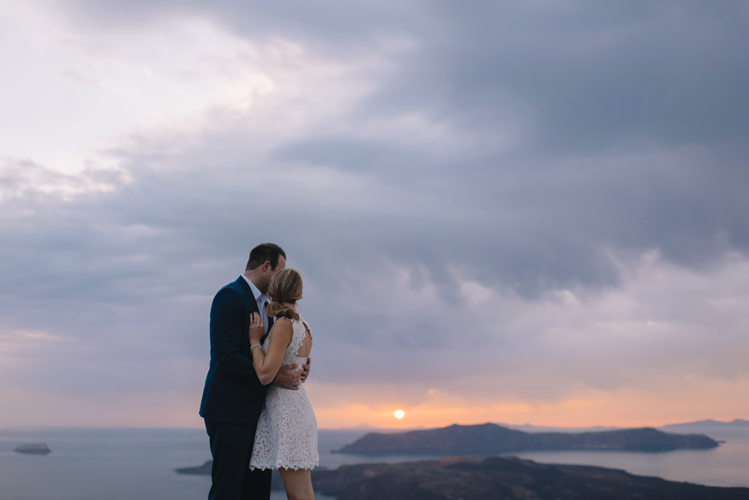 Oia Santorini Greece Destination Elopement Wedding Photographer Colby and Jess