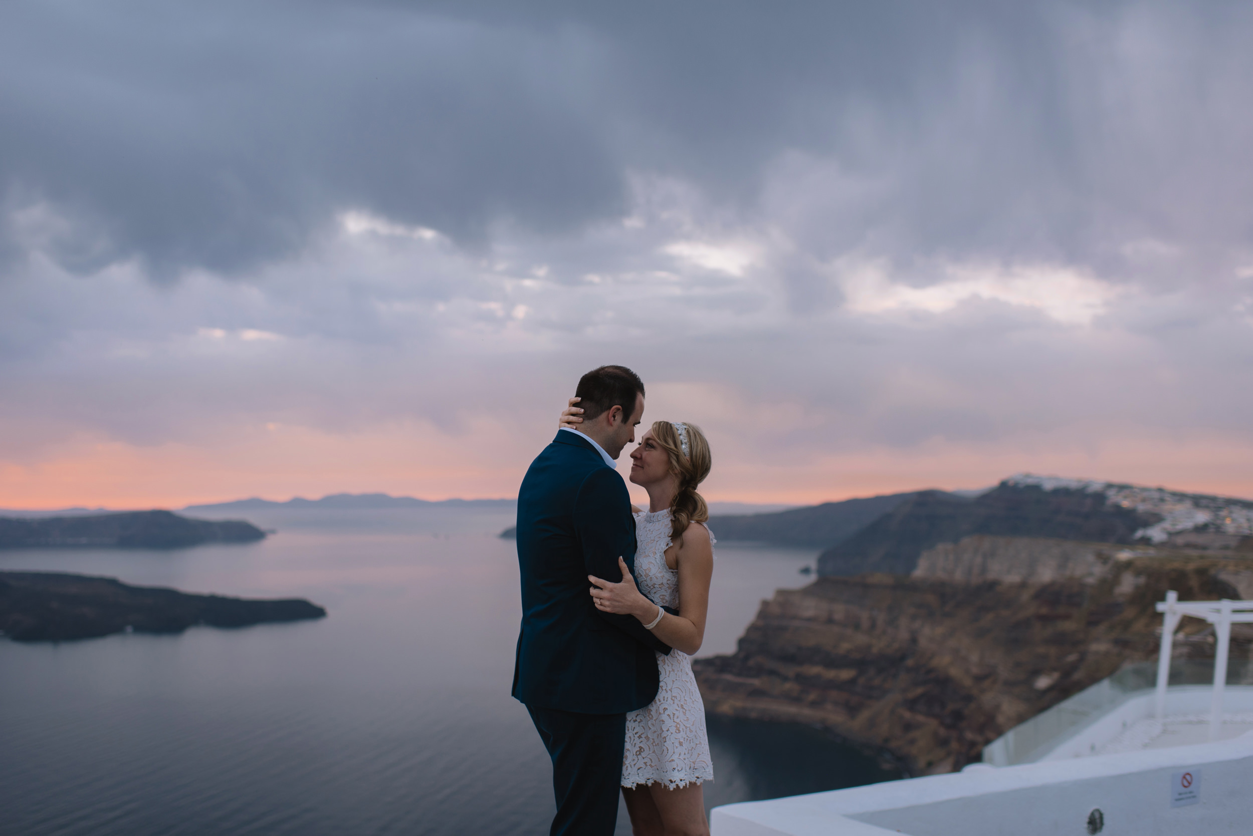 Oia Santorini Greece Destination Elopement Wedding Photographer Colby and Jess