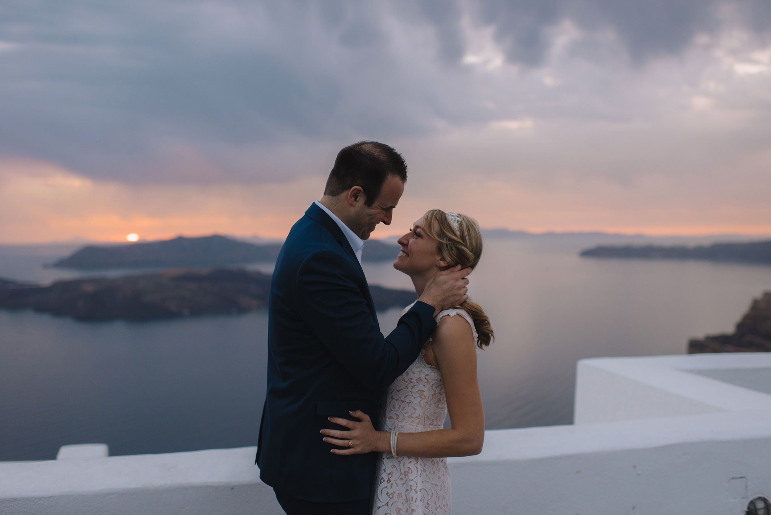 Oia Santorini Greece Destination Elopement Wedding Photographer Colby and Jess