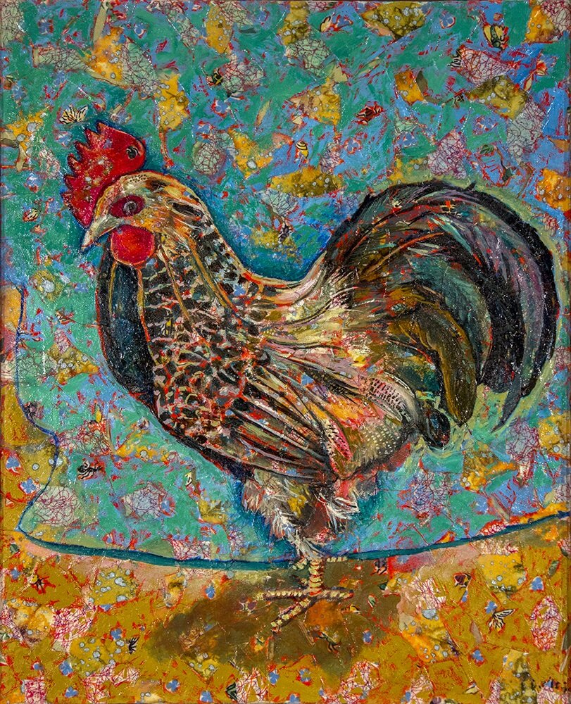 Rooster Stands Alone