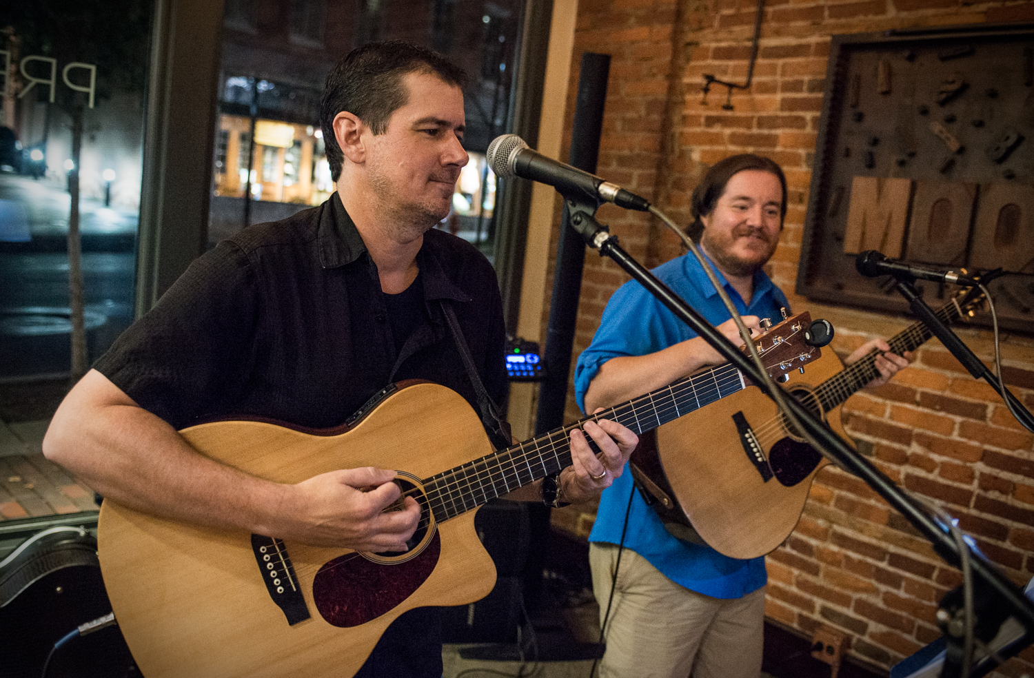 (From Left): Dave Pedrick and Chris Mo