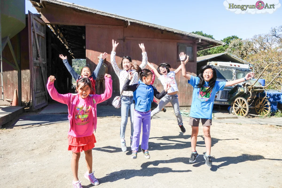 Our final day of Art Explorer's Camp...