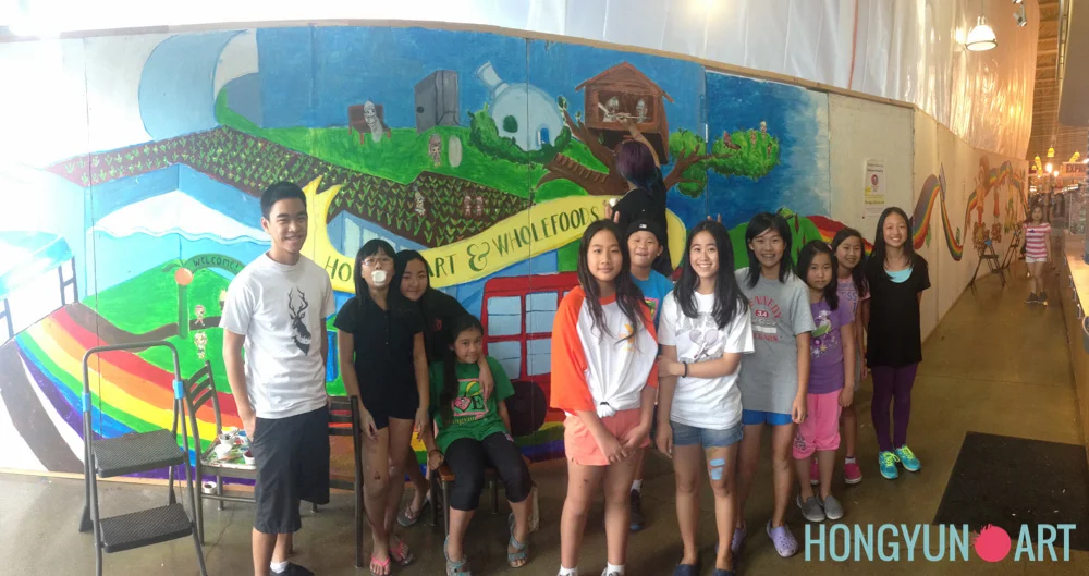Whole Foods Mural Photos & Video!