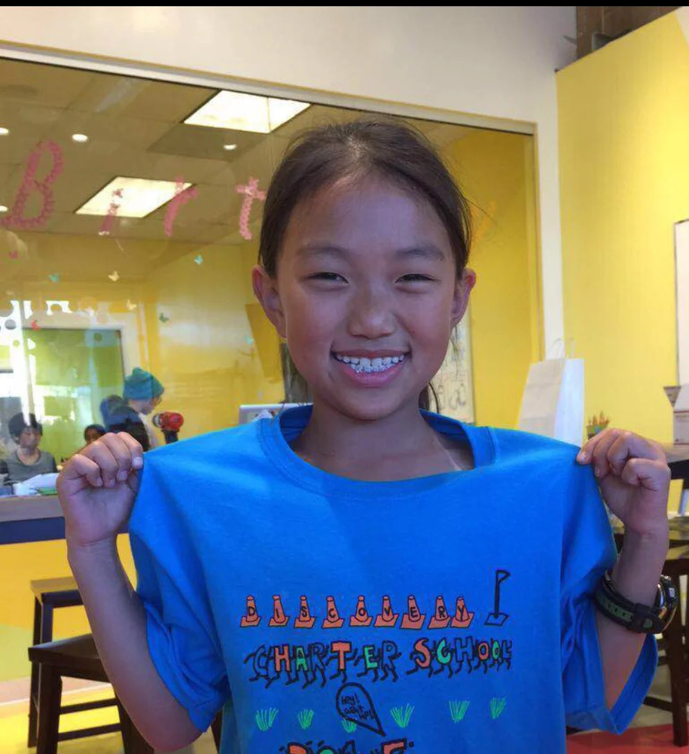 Winner - Discovery Charter School Laps of Learning T-Shirt Contest