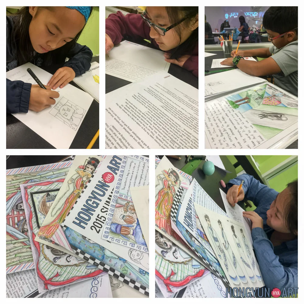 2015-08-03 Young Author & Illustrator Camp Photos 照片