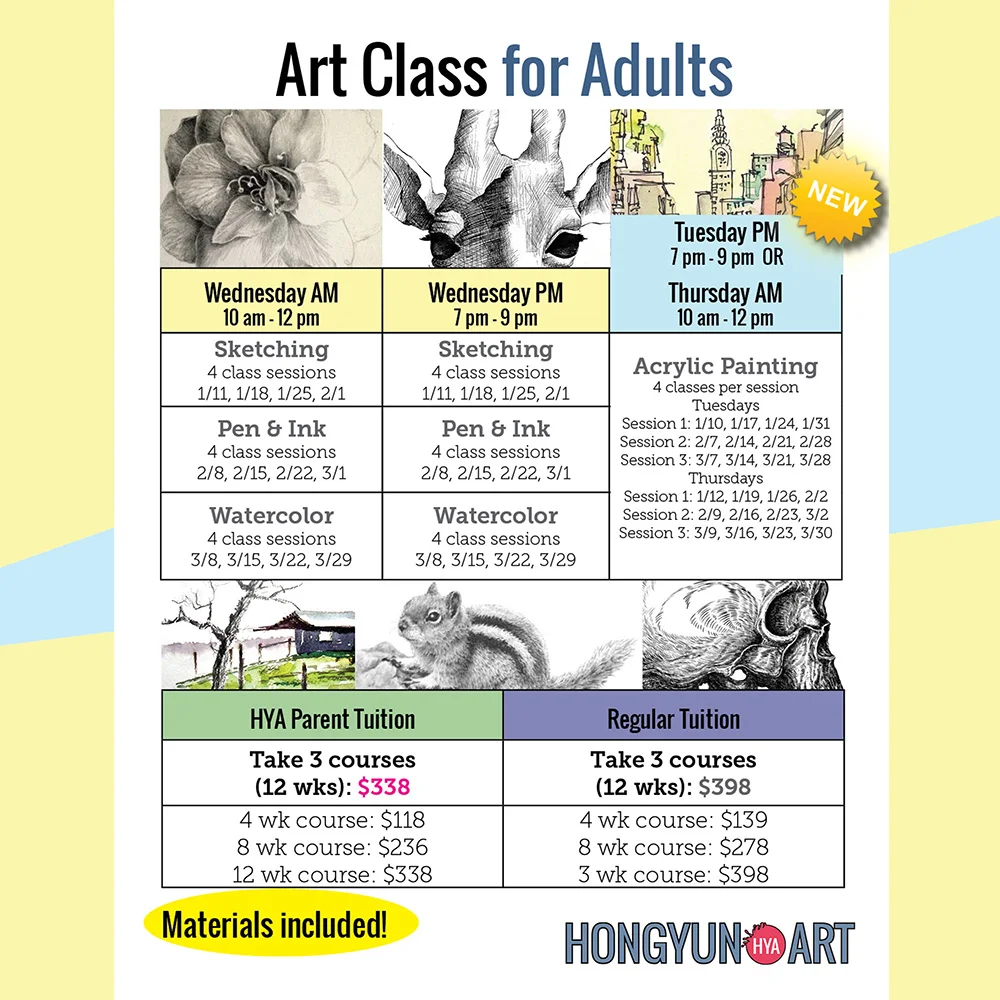 Spring Adult Classes