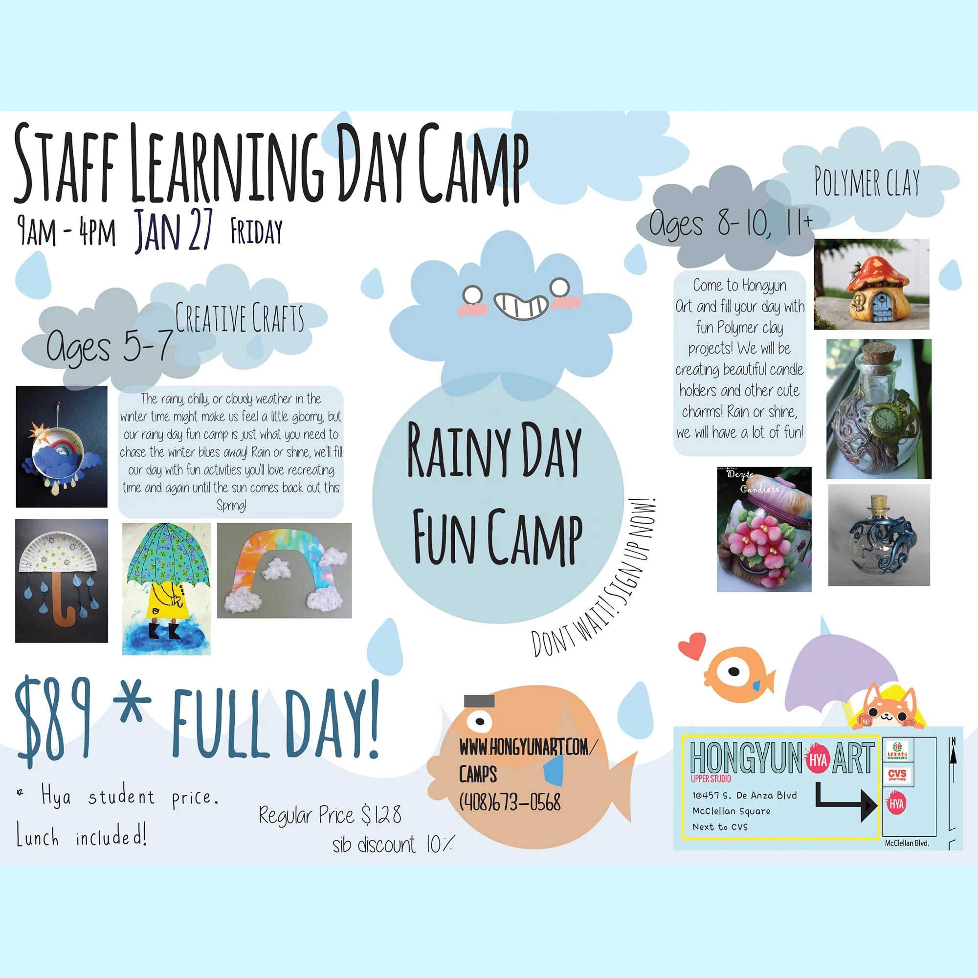 January 27th Staff Learning Day Camp