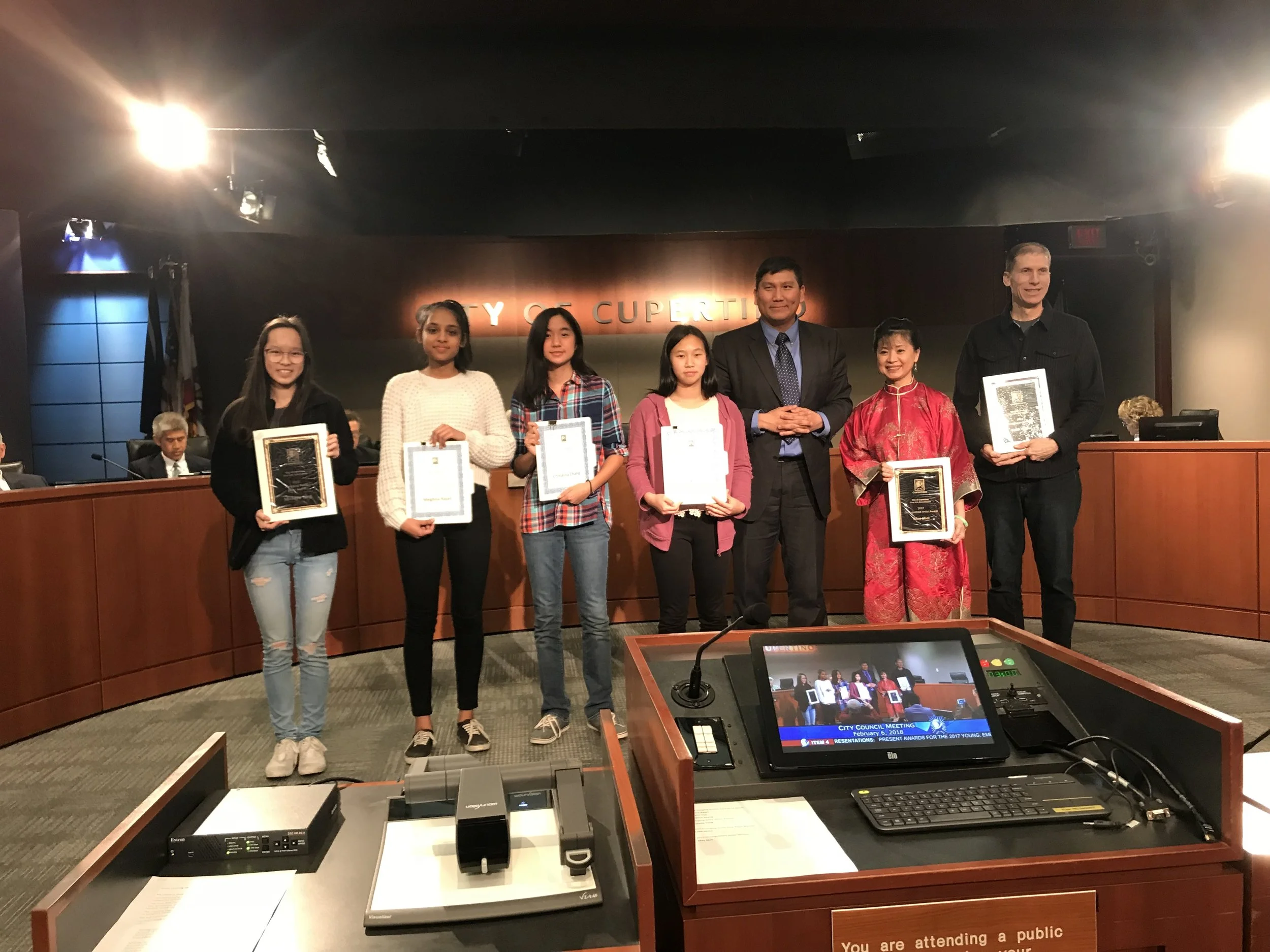 WINNER - 2018-01 Cupertino Emerging Artist