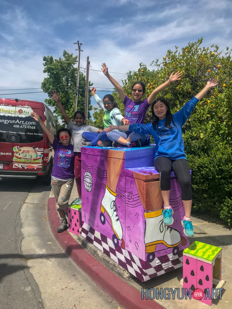 WINNER - 2018 Utility Box Art Competition 3rd - 5th Grade Category