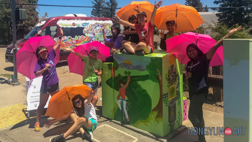 WINNER - 2018 UTILITY BOX ART COMPETITION Special Recognition