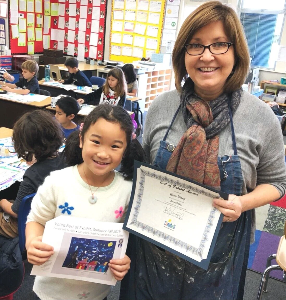 WINNER - Best of Summer/Fall 2019 Exhibit - Campbell Union School District