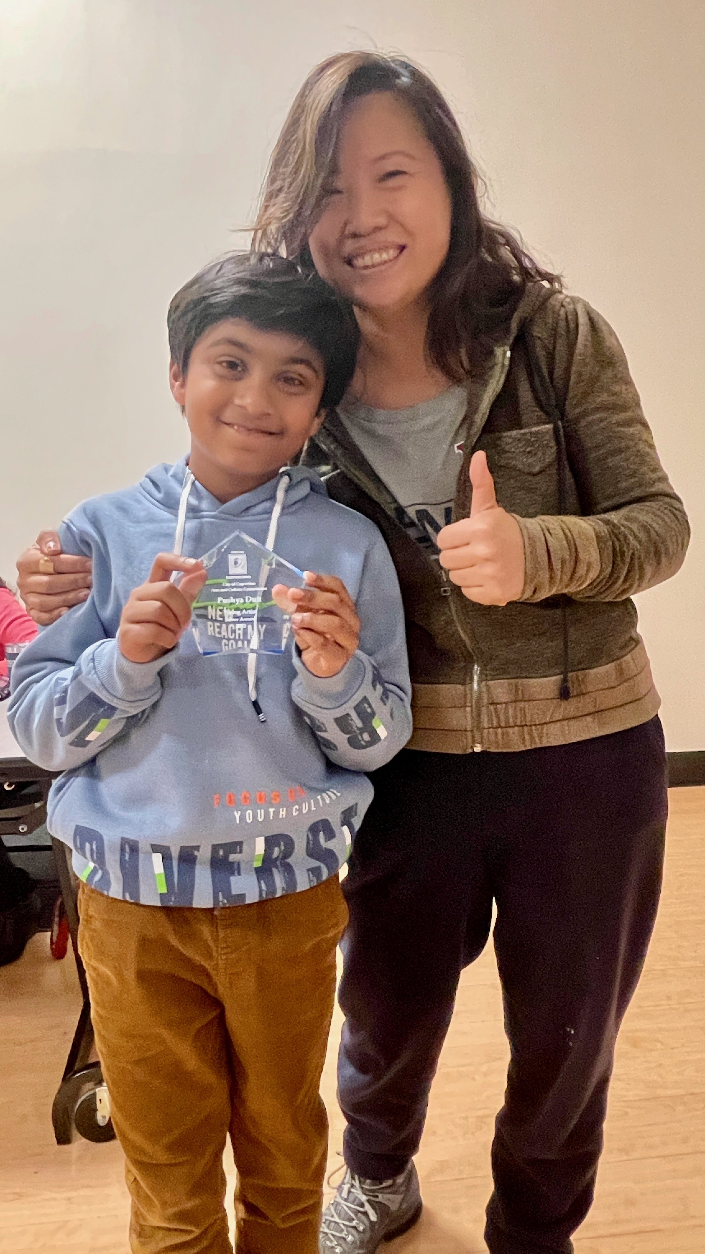 Winner - Cupertino Young Artists Award 2022 (Age 6 to 10) Silver - Pusha D.