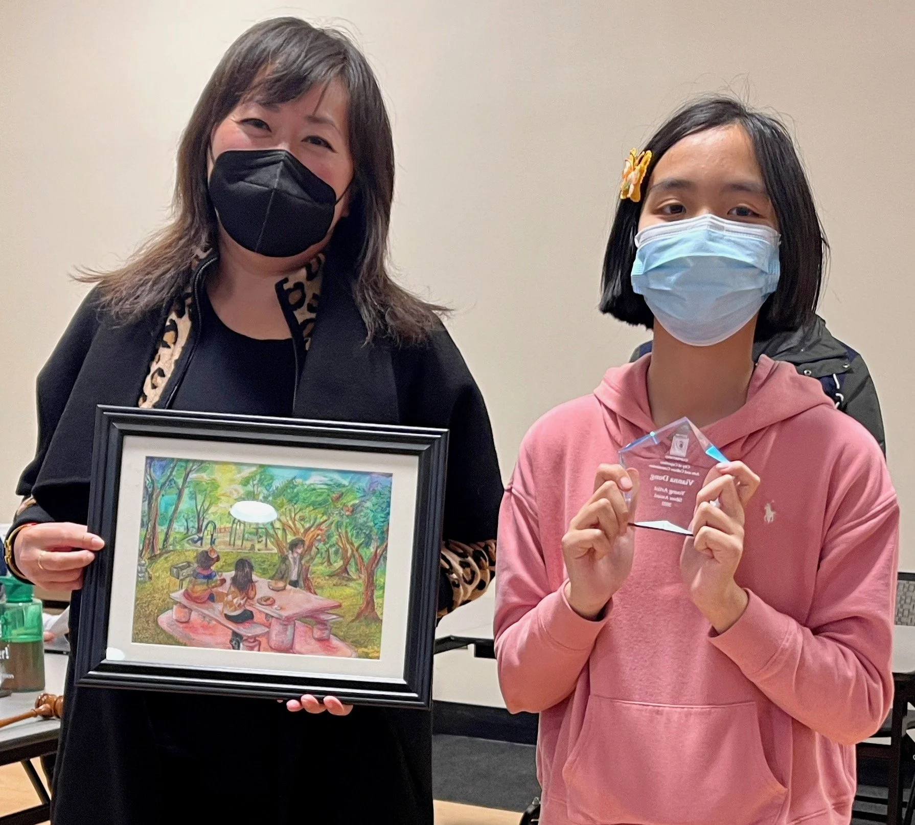 Winner - Cupertino Young Artists Award 2022 (Age 11 to 14) Silver - Vianna D. (Copy)