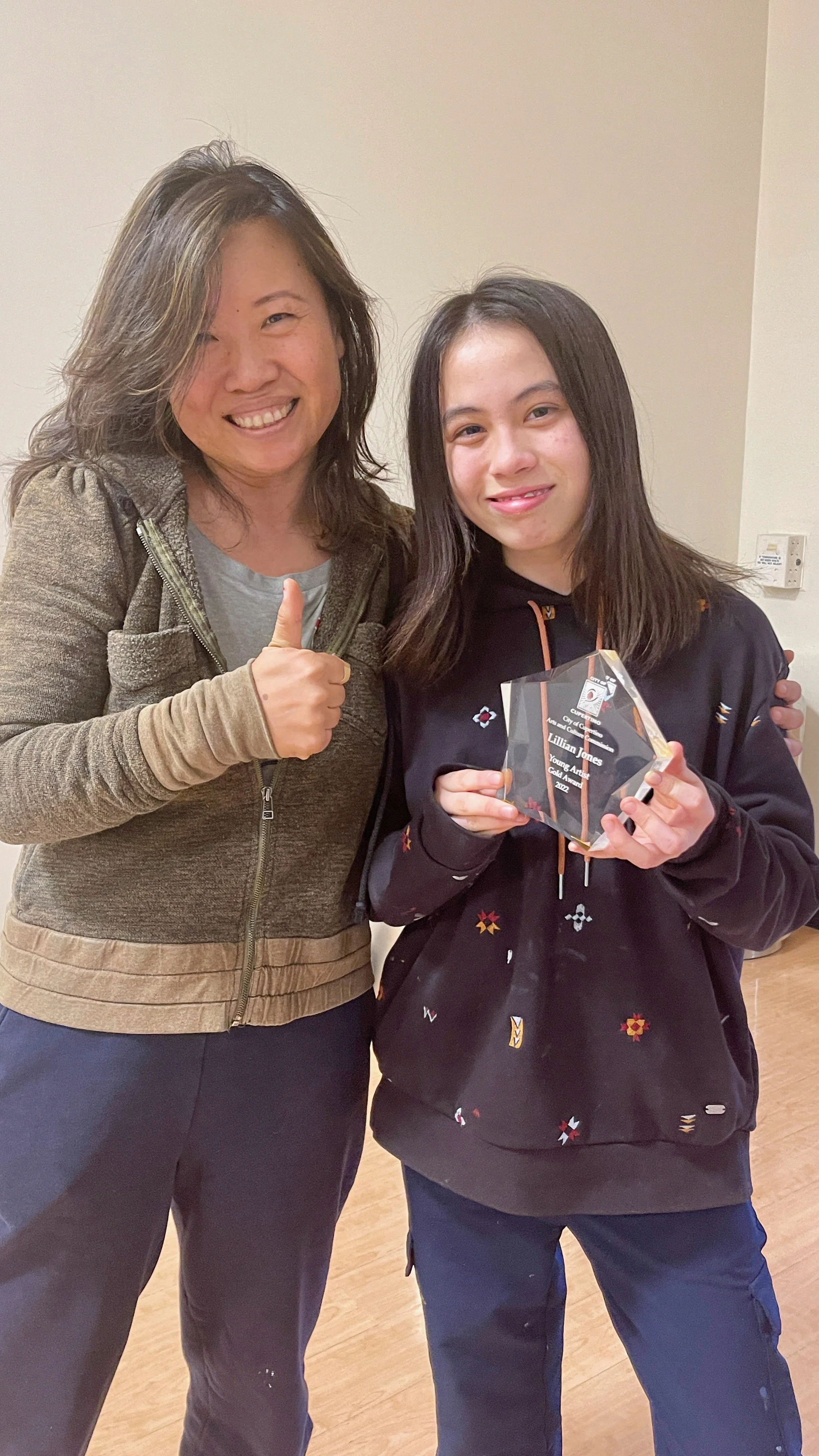 Winner - Cupertino Young Artists Award 2022 (Age 11 to 14) Gold - Lillian Jones.