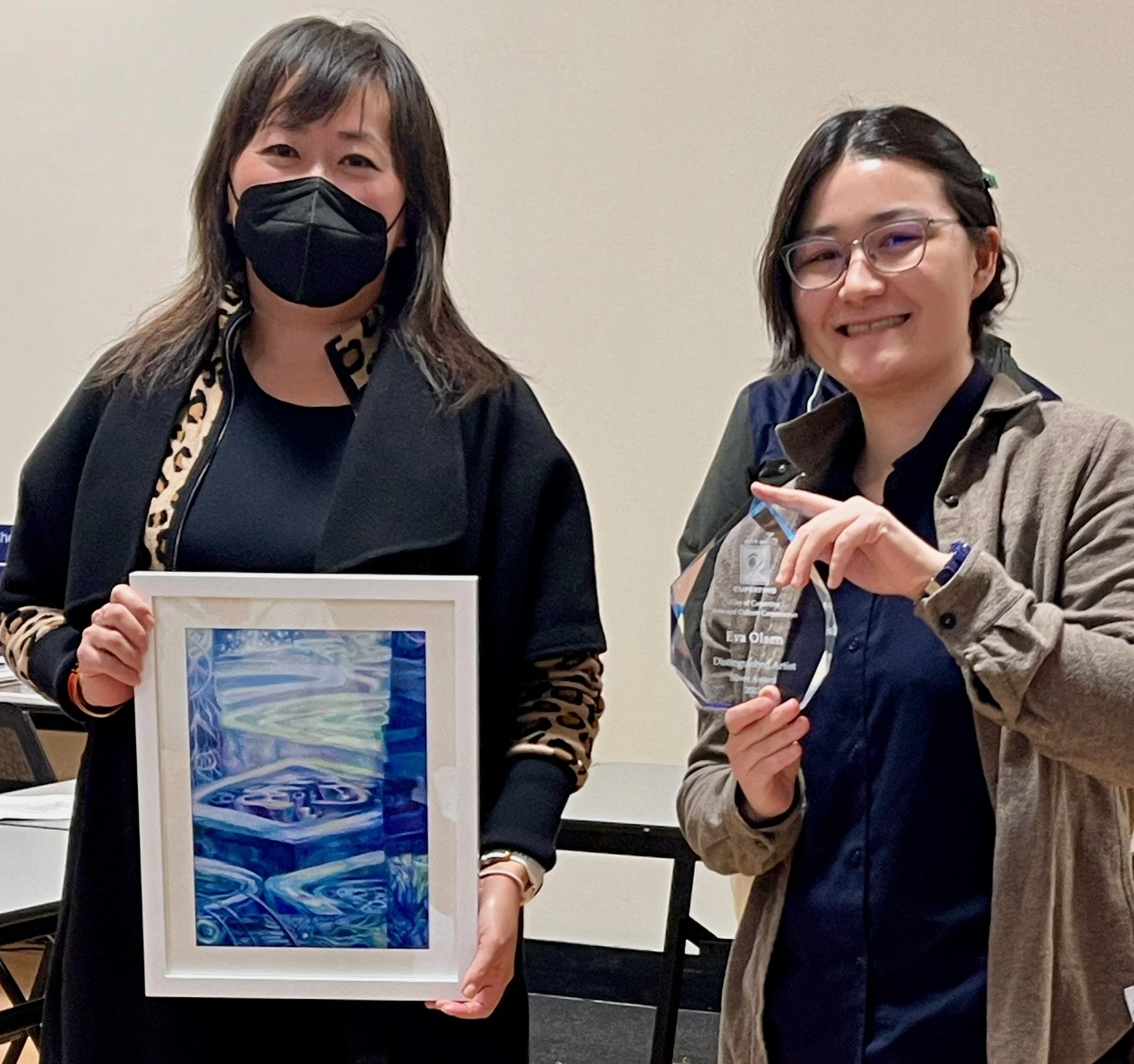 Winner - Cupertino Distinguished Artists Award 2022 Silver - Miss Eva