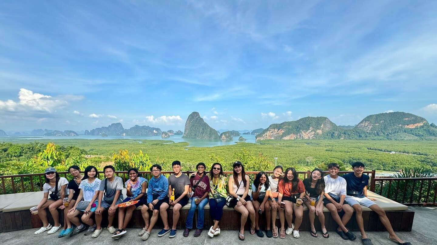 What a super fun day out our GEI Dec 2023 Team had exploring beautiful Phang Nga, Thailand!  There are so many islands and caves!  We got to visit the famous James Bond Island and see the vast viewpoint at the top of Samet Nangshe!  They had a really