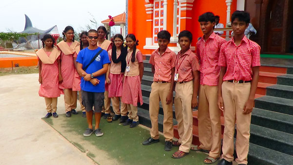 The team from Raja School