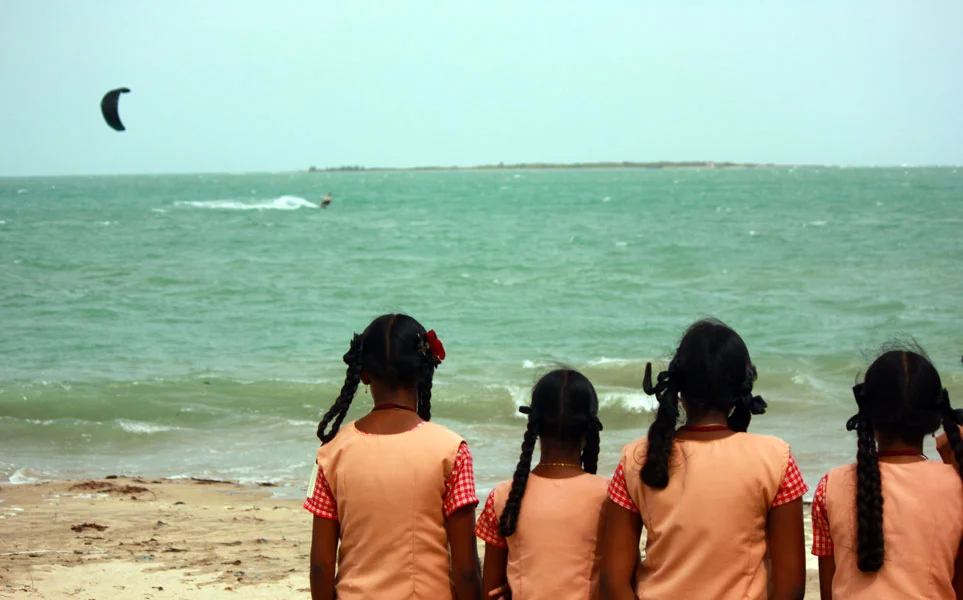 Kitesurfing in India