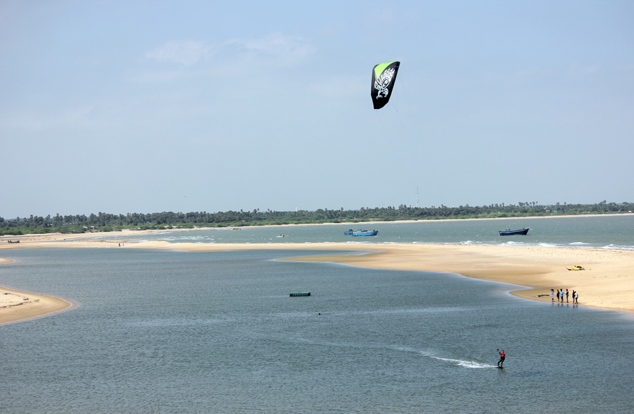 Kitesurfing in India