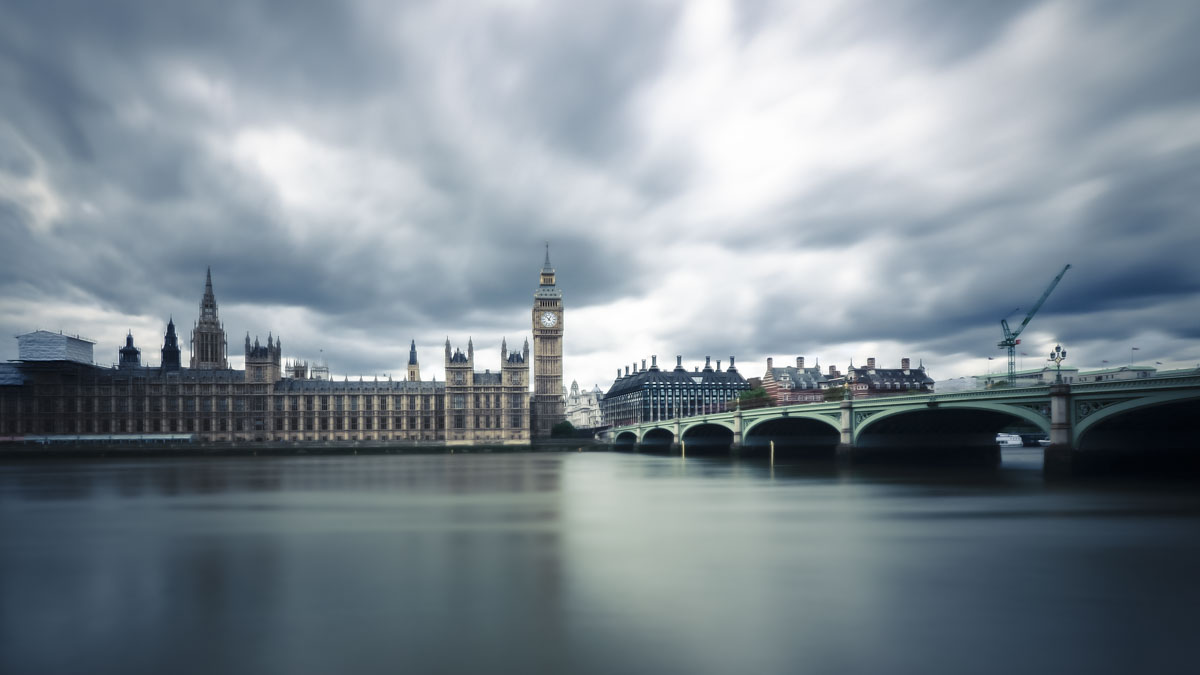 Westminster and Big Ben in London, UK by Stefano Montagner .